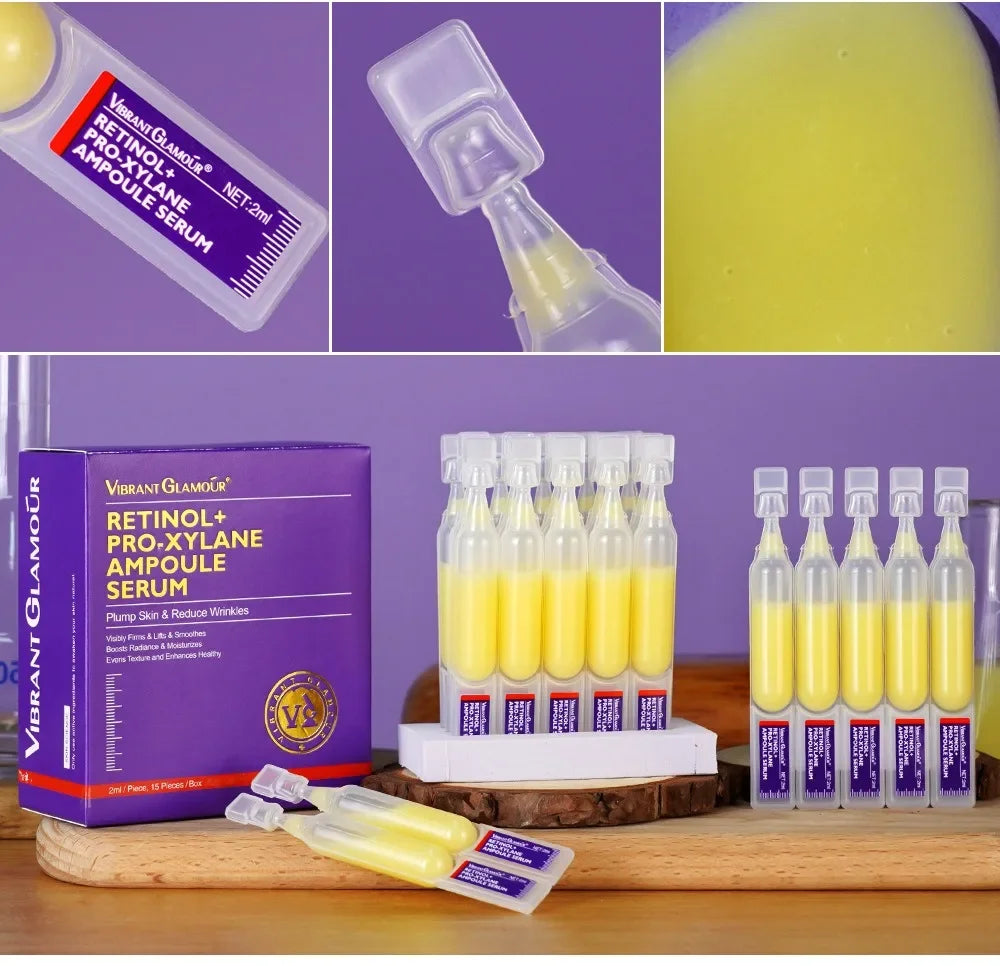 Retino Pro-xylane Ampoule serum Repairs Strengthens The Skin And Diminishes Fine Lines Face Beauty Skin Care 15pcs