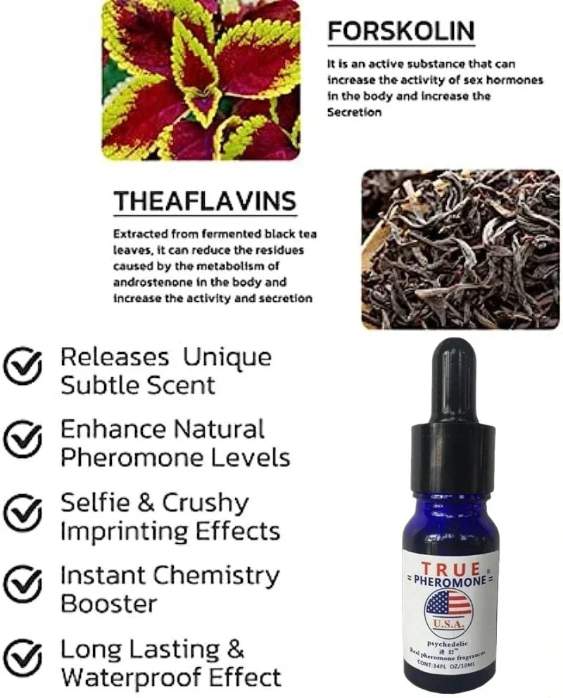 10ml Strong Pheromone For Men Attract Women Long Lasting Pheromone Mens Fragrance Oil For Business Social Events Date Nights