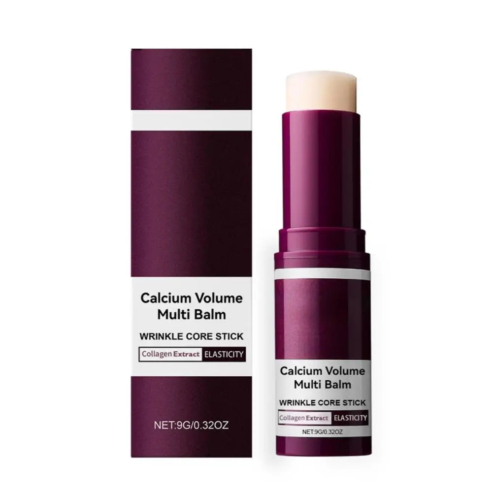 Calcium Volume Multi Balm Hydrating Anti Aging Fade Fine Lines Firming Skin Brightening Nourishing Collagen Moisturing Stick