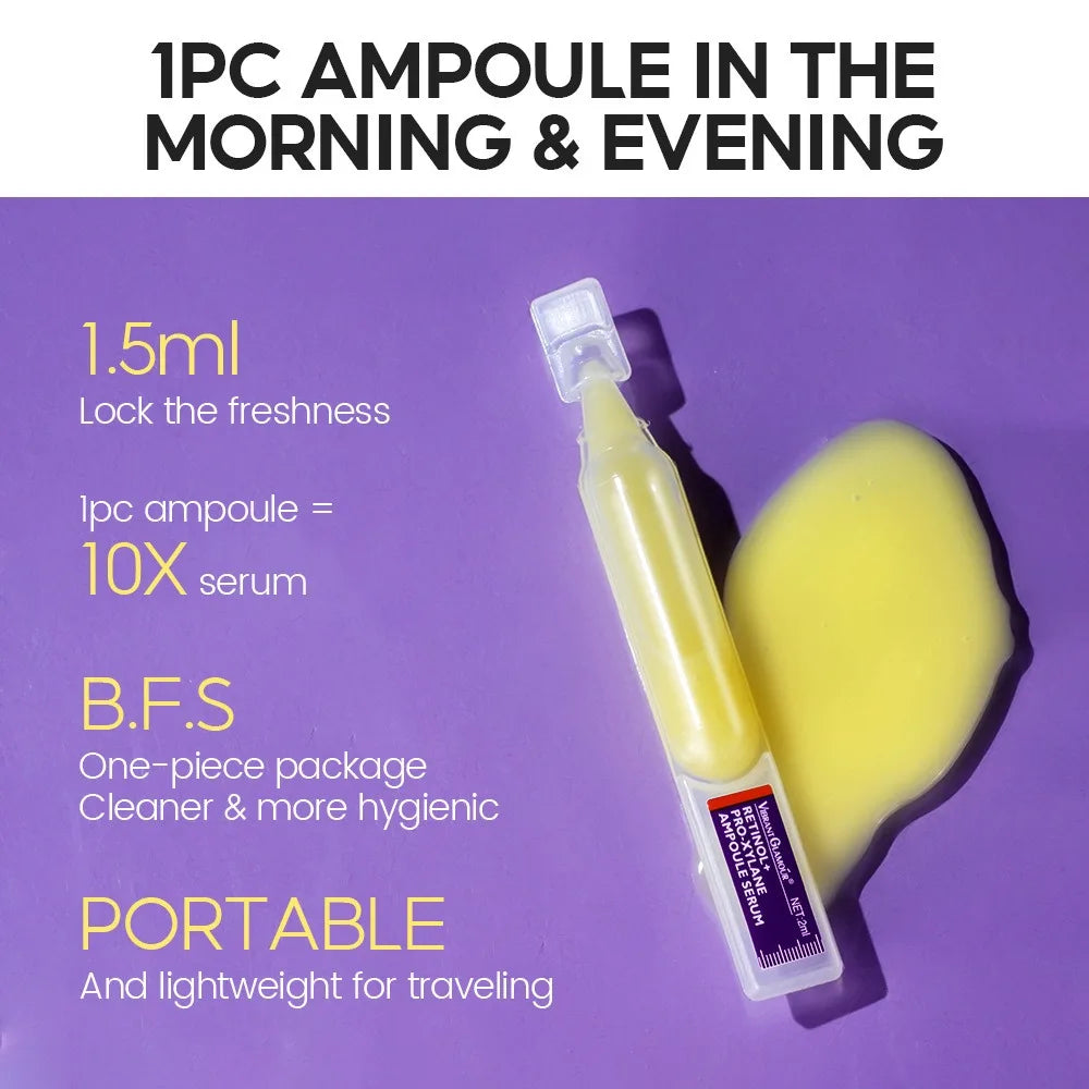 Retino Pro-xylane Ampoule serum Repairs Strengthens The Skin And Diminishes Fine Lines Face Beauty Skin Care 15pcs