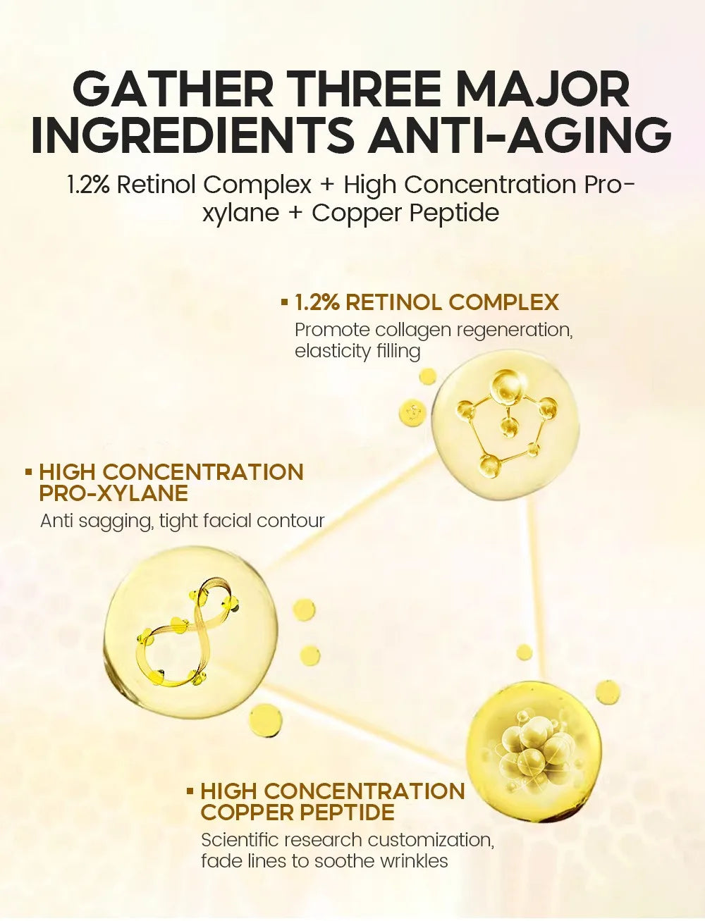 Retino Pro-xylane Ampoule serum Repairs Strengthens The Skin And Diminishes Fine Lines Face Beauty Skin Care 15pcs