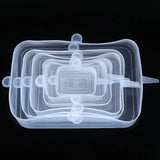 Reusable Silicone Stretch Lids -Eco-Friendly Food Covers.