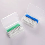 Silicone Toothpick Interdental Brush Stick Tooth Tip Fine Brush Gap Brush Pick Teeth Seam Handy Gadget Cleaning Correction Teeth Orthodontic Toothbrush