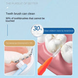 30pcs Premium Dental Picks Kit - Portable Interdental Brushes & Flossing Sticks for Effective Tooth Cleaning, Oral Care,
