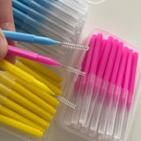 30pcs Premium Dental Picks Kit - Portable Interdental Brushes & Flossing Sticks for Effective Tooth Cleaning, Oral Care,