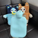 Anime Kawaii Bluey Bingo Heeler Plush Hand Warm Bottle Hot Water Bottles Winter Portable Warm Hand Bag Toys Christmas Gift