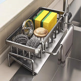 home kitchens Sink rack organizers solutions storage shelves accessories kitchenware kitchen shelf ledge