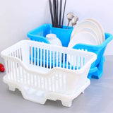 Bowls Countertop Dinnerware Plates Dish Drying Rack Drain Board Utensils Drainer Rack Storage Rack