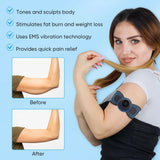 Electric Neck Massager EMS Muscle Massage Stimulator Low Frequency Instrument Back Cervical Calf Patches Pain Joints Mini Device