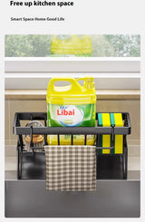 home kitchens Sink rack organizers solutions storage shelves accessories kitchenware kitchen shelf ledge