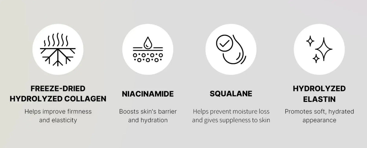 100g Jelly Face Cream Collagen Soft Nourishing Moisturize Face Shrinks Pores Remove Comedones And Face Toner Korean Skin Care