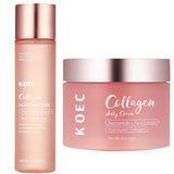 100g Jelly Face Cream Collagen Soft Nourishing Moisturize Face Shrinks Pores Remove Comedones And Face Toner Korean Skin Care