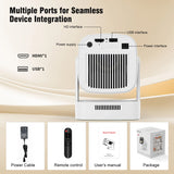 Magcubic HY310 Auto Focus Projector 1080P Native 4K 330ANSI Android 11 WiFi6 BT5.4 Mini Outdoor Movie Projector with Air Mouse