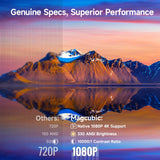 Magcubic HY310 Auto Focus Projector 1080P Native 4K 330ANSI Android 11 WiFi6 BT5.4 Mini Outdoor Movie Projector with Air Mouse