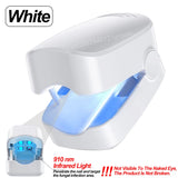 Nail Fungus Treatment LED Laser Device for Cleaning Onychomycosis USB Charge 905nm Infrared Light 470nm Blue Light Nail Salon